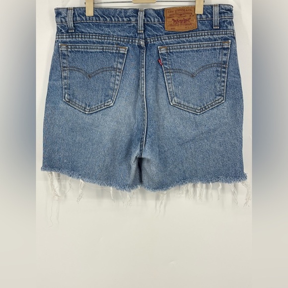 Vintage Cropped Grateful Dead Levi’s 36 Waist Blue 12 14 - Picture 2 of 3